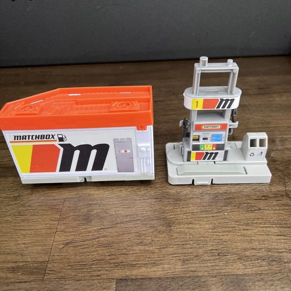 Matchbox Action Drivers Fuel Station Playset Parts Mini Mart Gas Station Pump - Picture 5 of 7